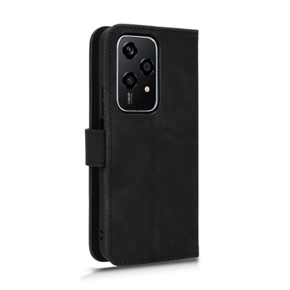 For Honor 200 Lite Skin Feel Magnetic Flip Leather Phone Case(Black) - Honor Cases by buy2fix | Online Shopping UK | buy2fix