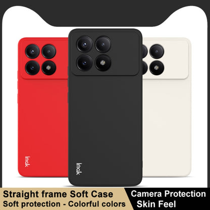 For Xiaomi Redmi K70 5G/K70 Pro 5G IMAK UC-4 Series Straight Edge TPU Soft Phone Case(Black) - K70 Pro Cases by imak | Online Shopping UK | buy2fix