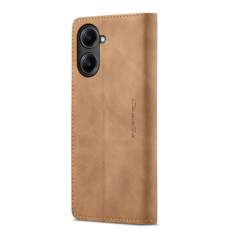 For Realme 10 Pro 5G CaseMe 013 Multifunctional Horizontal Flip Leather Phone Case(Brown) - Realme Cases by CaseMe | Online Shopping UK | buy2fix