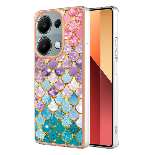 For Xiaomi Redmi Note 13 Pro 4G Global Electroplating IMD TPU Phone Case(Colorful Scales) - Note 13 Pro Cases by buy2fix | Online Shopping UK | buy2fix