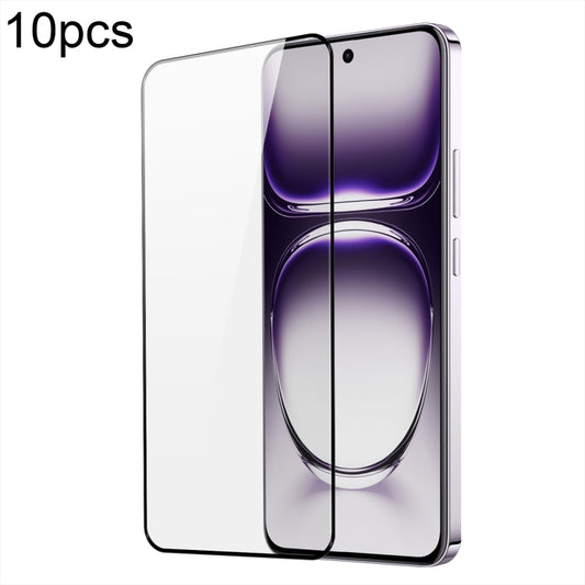 For OPPO Reno12 Global 10pcs DUX DUCIS 0.33mm 9H Medium Alumina Tempered Glass Film - Reno12 Tempered Glass by DUX DUCIS | Online Shopping UK | buy2fix