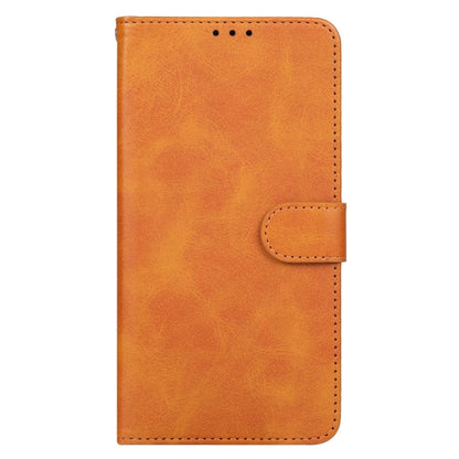 For Samsung Galaxy S24 Ultra 5G Leather Phone Case(Brown) - Galaxy Phone Cases by buy2fix | Online Shopping UK | buy2fix