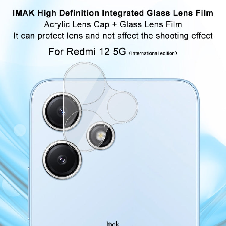 For Xiaomi Redmi 12 5G Global imak High Definition Integrated Glass Lens Film - For Xiaomi by imak | Online Shopping UK | buy2fix