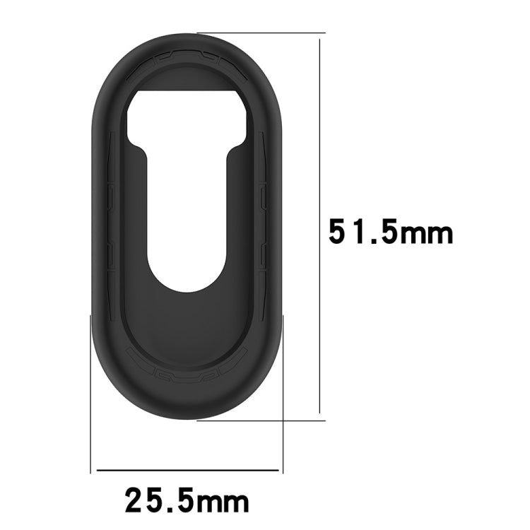 For Xiaomi Mi Band 8 Pure Color Silicone Watch Protective Case(Official White) - Watch Cases by buy2fix | Online Shopping UK | buy2fix