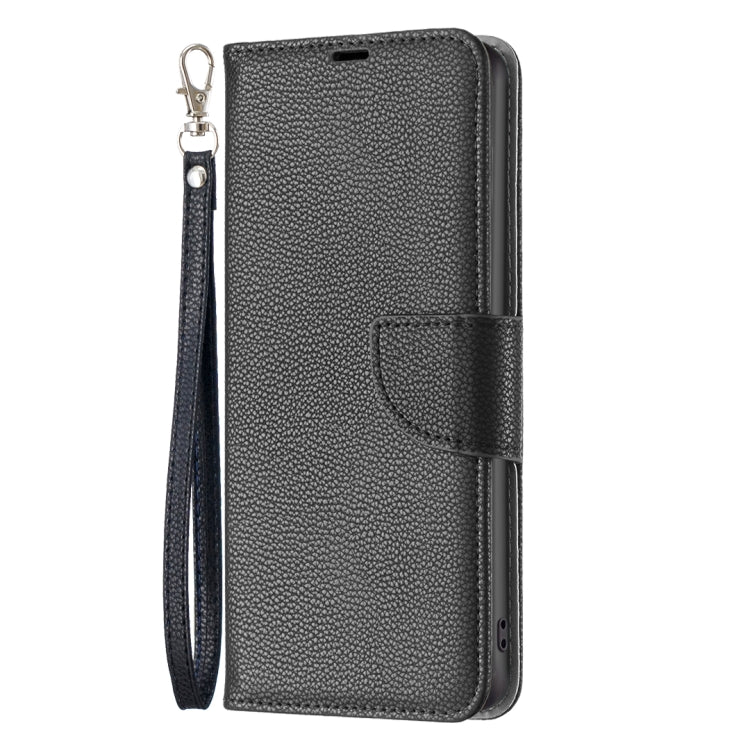 For Samsung Galaxy A25 5G Litchi Texture Pure Color Flip Leather Phone Case(Black) - Galaxy Phone Cases by buy2fix | Online Shopping UK | buy2fix