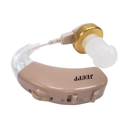 KAIXINWEI F-136 DC1.5V Earhook Hearing Aid Sound Amplifier(Khaki) - Hearing Aids by buy2fix | Online Shopping UK | buy2fix