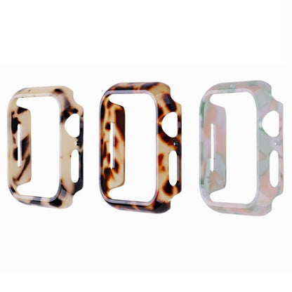 For Apple Watch Ultra 2 / Ultra 49mm Printed Resin PC Watch Case(Tortoiseshell) - Watch Cases by buy2fix | Online Shopping UK | buy2fix