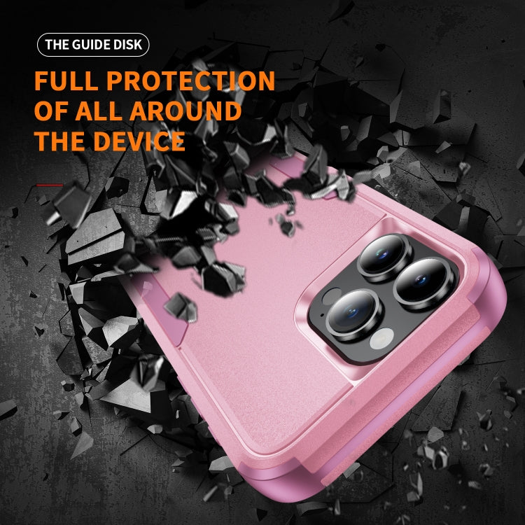 For iPhone 16 Pro Commuter Shockproof TPU + PC Phone Case(Pink) - iPhone 16 Pro Cases by buy2fix | Online Shopping UK | buy2fix