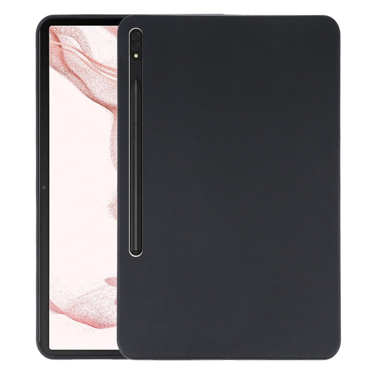 For Samsung Galaxy Tab S7 FE TPU Tablet Case(Frosted Black) - Galaxy Tab S7 FE by buy2fix | Online Shopping UK | buy2fix