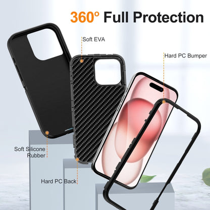 For iPhone 16 Pro Life Waterproof Rugged Phone Case(Black) - iPhone 16 Pro Cases by buy2fix | Online Shopping UK | buy2fix