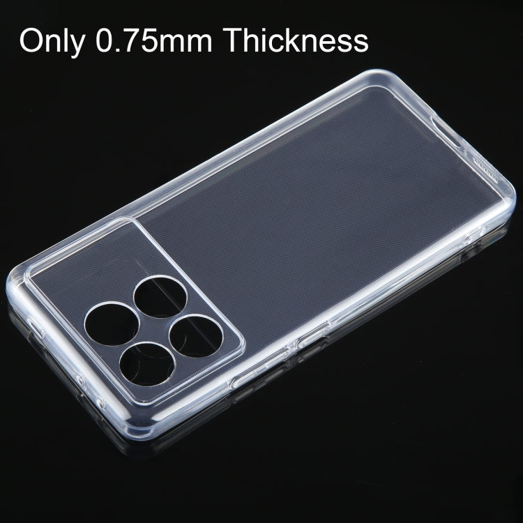 For Xiaomi Redmi K70E Ultra-thin Transparent TPU Phone Case - K70E Cases by buy2fix | Online Shopping UK | buy2fix