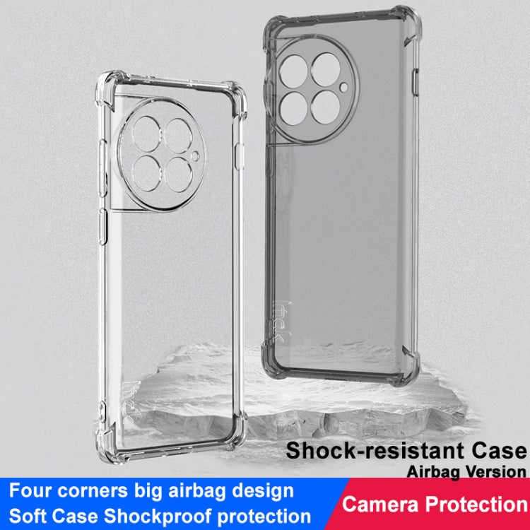 For OnePlus Ace 2 Pro 5G imak Shockproof Airbag TPU Phone Case(Transparent) - OnePlus Cases by imak | Online Shopping UK | buy2fix