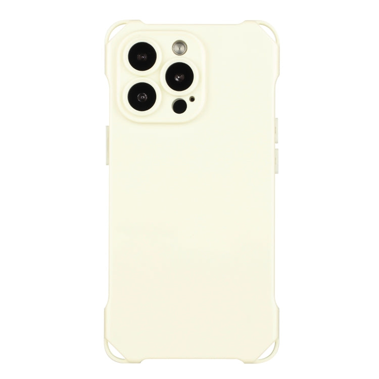 For iPhone 16 Pro Four-corner Shockproof TPU Phone Case(White) - iPhone 16 Pro Cases by buy2fix | Online Shopping UK | buy2fix