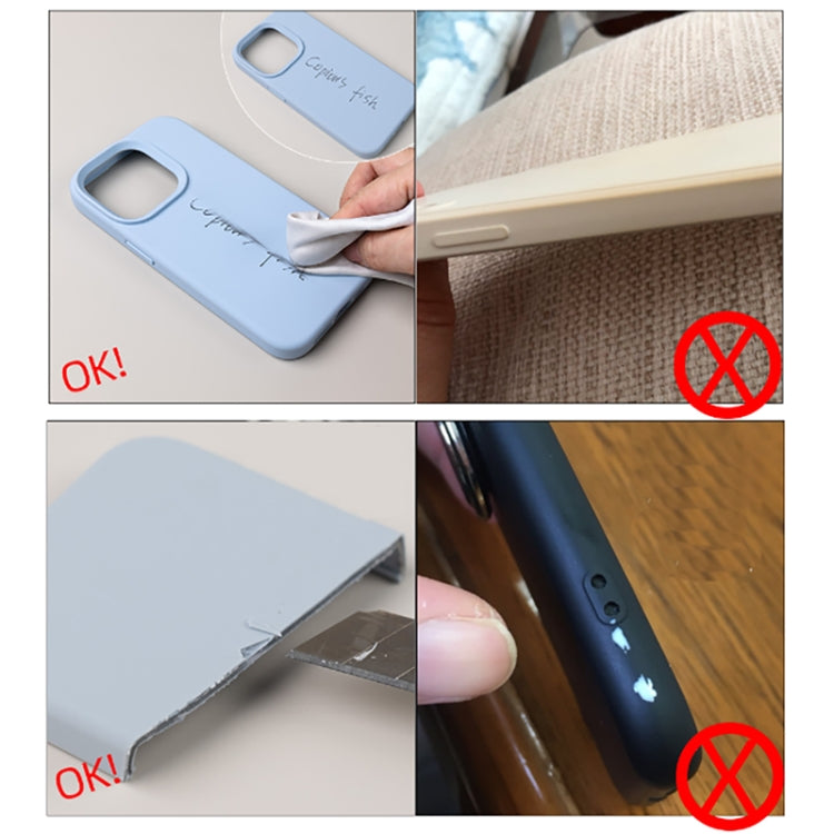 For iPhone 16 Pure Color Liquid Silicone Fine Pore Phone Case(Light Brown) - iPhone 16 Cases by buy2fix | Online Shopping UK | buy2fix