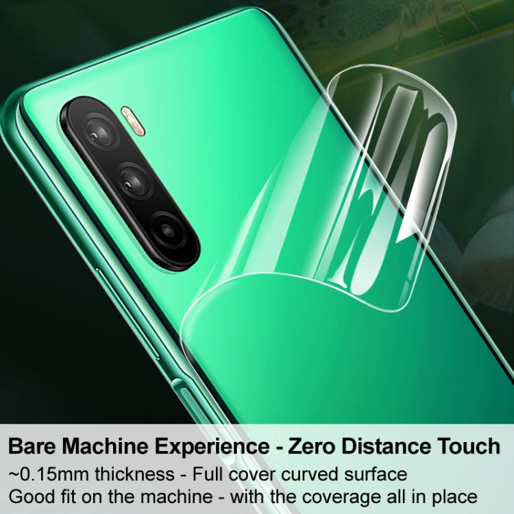 For OnePlus Ace 2 Pro 5G 2pcs imak Curved Full Screen Hydrogel Film Back Protector - OnePlus Tempered Glass by imak | Online Shopping UK | buy2fix
