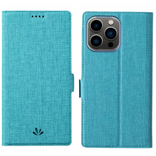 For iPhone 15 Pro ViLi K Series Dual-side Buckle Magsafe Leather Phone Case(Blue) - iPhone 15 Pro Cases by ViLi | Online Shopping UK | buy2fix