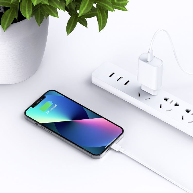 WIWU Wi-U001 Quick Series PD 20W USB-C / Type-C Single Port Travel Fast Charger, EU Plug(White) - USB Charger by WIWU | Online Shopping UK | buy2fix