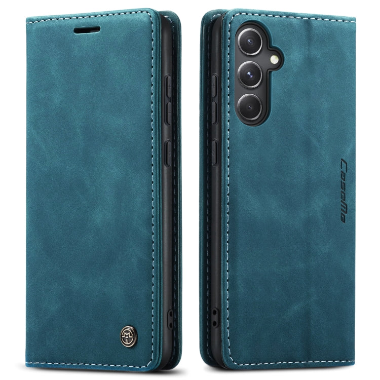 For Samsung Galaxy S23 FE 5G CaseMe 013 Multifunctional Horizontal Flip Leather Phone Case(Blue) - Galaxy S23 FE 5G Cases by CaseMe | Online Shopping UK | buy2fix