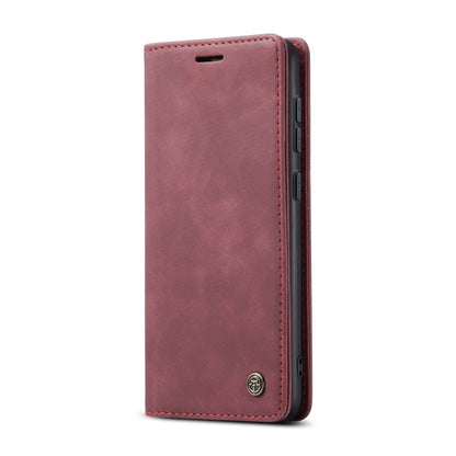 For Samsung Galaxy S24 5G CaseMe 013 Multifunctional Horizontal Flip Leather Phone Case(Wine Red) - Galaxy S24 5G Cases by CaseMe | Online Shopping UK | buy2fix