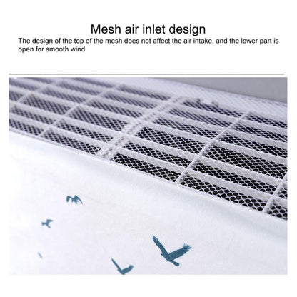 Do Not Take Dust-proof And Anti Direct Blowing Simple Wind Hanging Machine Air Conditioner Moon Cover, Size:Width 86 × Thickness 20 × Height 90cm(Flamingo) - Dust Covers by buy2fix | Online Shopping UK | buy2fix