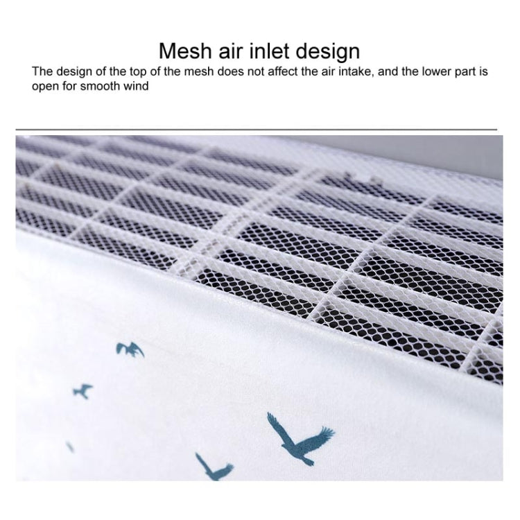 Do Not Take Dust-proof And Anti Direct Blowing Simple Wind Hanging Machine Air Conditioner Moon Cover, Size:Width 92 × Thickness 20 × Height 90cm(Zoo) - Dust Covers by buy2fix | Online Shopping UK | buy2fix