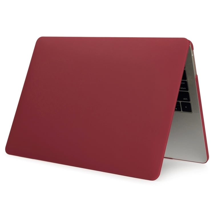 For MacBook Pro 16 inch M3 Max Laptop Matte Style Protective Case(Wine Red) - MacBook Pro Cases by buy2fix | Online Shopping UK | buy2fix