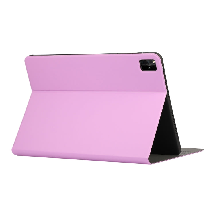 For Lenovo Tab M11 / Xiaoxin Pad 11 2024 Voltage Elastic Texture Flip Tablet Leather Case(Purple) - Lenovo by buy2fix | Online Shopping UK | buy2fix