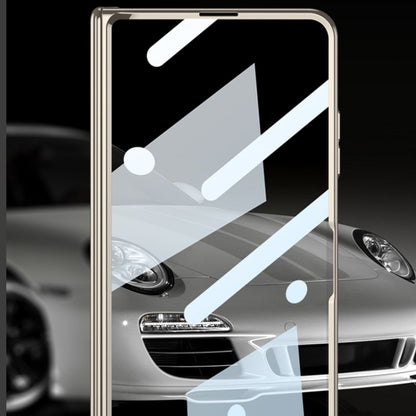 For Honor Magic V2 GKK Integrated Magnetic Fold Hinge Shockproof Phone Case(Black) - Honor Cases by GKK | Online Shopping UK | buy2fix
