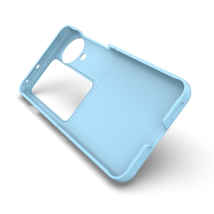 For OPPO Find N3 Flip Magic Shield Fold PC Shockproof Phone Case(Light Blue) - Find N3 Flip Cases by buy2fix | Online Shopping UK | buy2fix