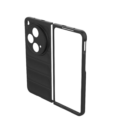 For OPPO Find N3 Magic Shield Fold PC Shockproof Phone Case(Dark Grey) - Find N3 Cases by buy2fix | Online Shopping UK | buy2fix