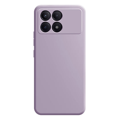 For Xiaomi Redmi K70 Pro Imitation Liquid Silicone Phone Case(Light Purple) - K70 Pro Cases by buy2fix | Online Shopping UK | buy2fix