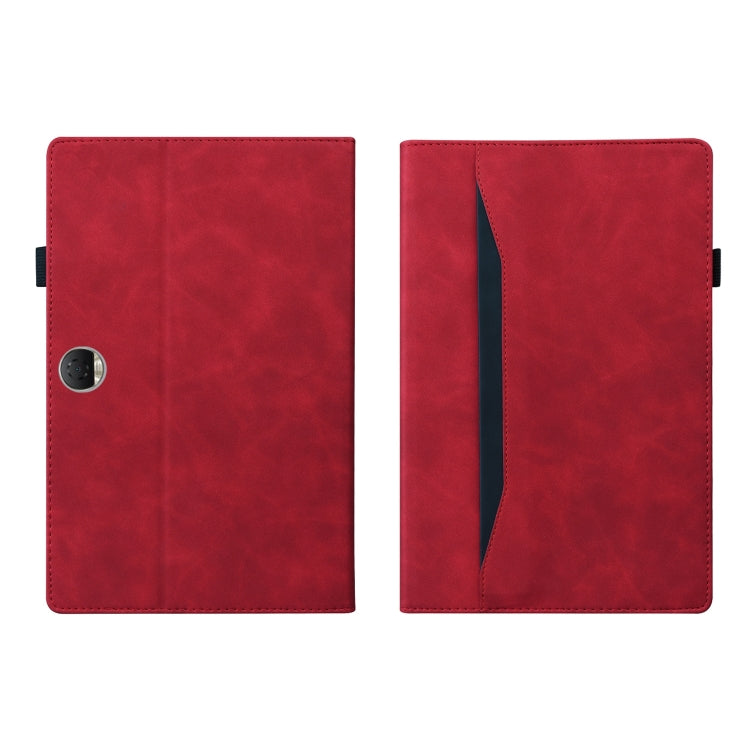 For Honor Pad 9 Splicing Shockproof Leather Tablet Case(Red) - Honor by buy2fix | Online Shopping UK | buy2fix