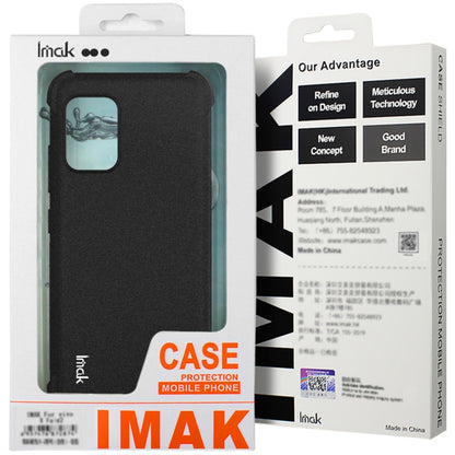 For Xiaomi Redmi Turbo3 5G imak Shockproof Airbag TPU Phone Case(Matte Green) - Xiaomi Cases by imak | Online Shopping UK | buy2fix