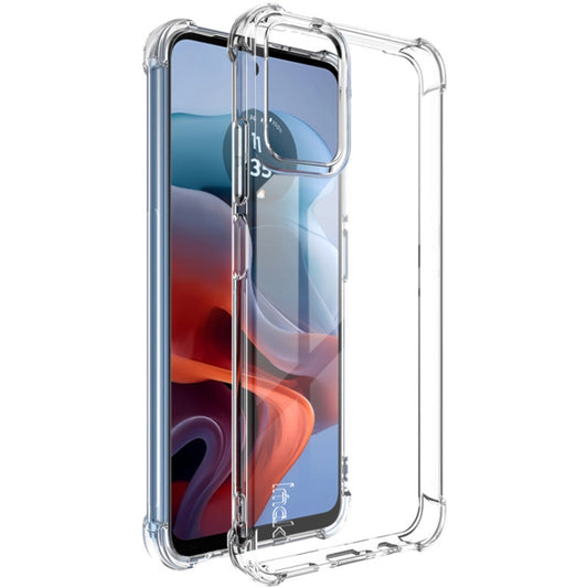 For Motorola Moto G34 5G imak Shockproof Airbag TPU Phone Case(Transparent) - Motorola Cases by imak | Online Shopping UK | buy2fix