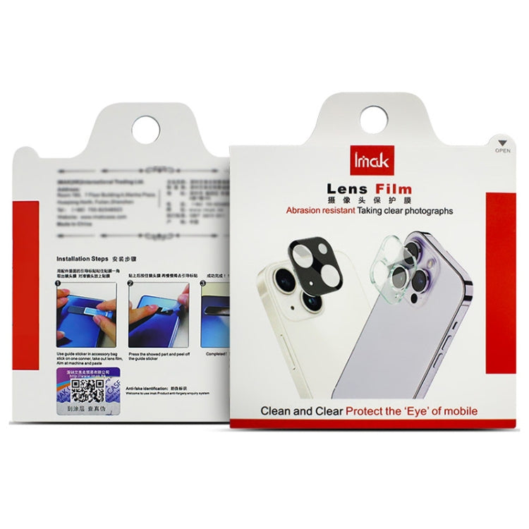 For Honor Magic6 5G 2pcs/Set imak HD Glass Rear Camera Lens Film - Honor Tempered Glass by imak | Online Shopping UK | buy2fix