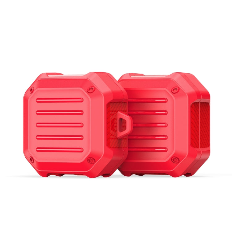 For Samsung Galaxy Buds 2/2 Pro / Buds FE DUX DUCIS SECB Series Wireless Earphones Protective Case(Red) - Samsung Earphone Case by DUX DUCIS | Online Shopping UK | buy2fix