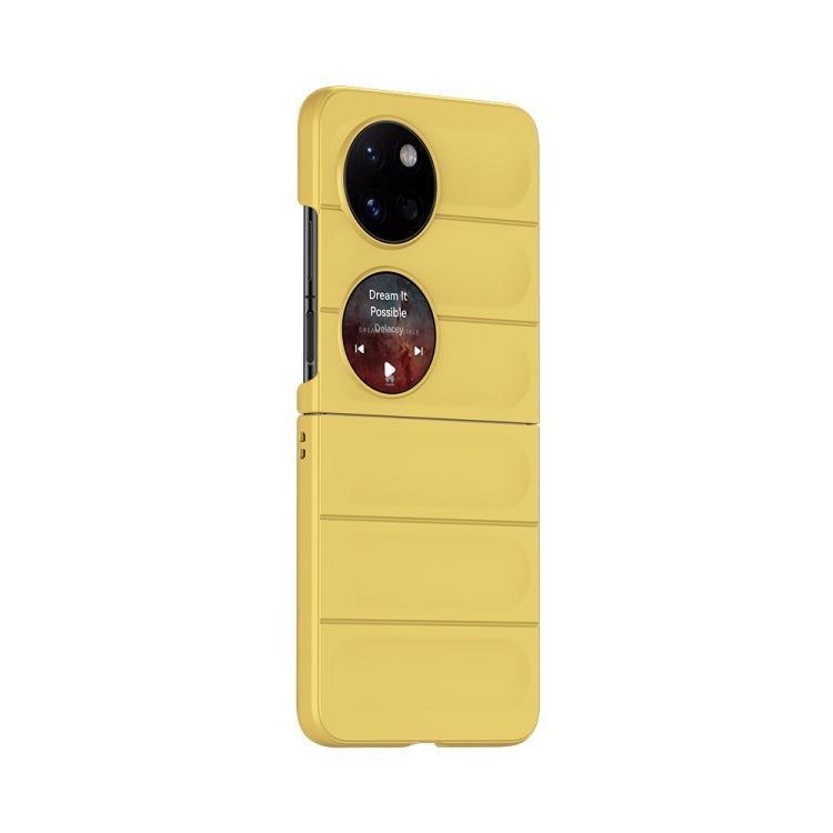 For Huawei Pocket 2 Skin Feel Magic Shield Shockproof PC Phone Case(Yellow) - Huawei Cases by buy2fix | Online Shopping UK | buy2fix