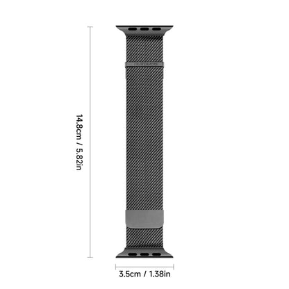 For Apple Watch Ultra 2 49mm DUX DUCIS Milanese Pro Series Stainless Steel Watch Band(Black) - Watch Bands by DUX DUCIS | Online Shopping UK | buy2fix