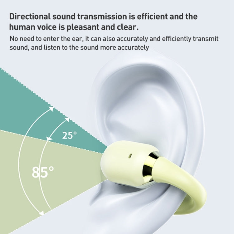 ZGA Symphony GS09S Air Conduction TWS Bluetooth Earphone(Green) - TWS Earphone by ZGA | Online Shopping UK | buy2fix