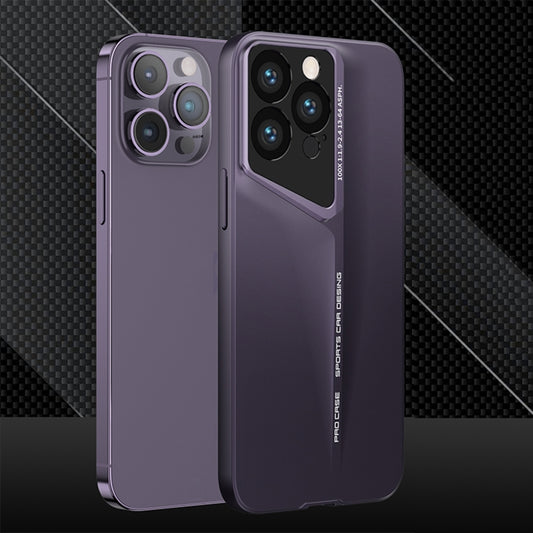 For iPhone 14 Pro Max GKK Blade Ultra-thin Full Coverage Phone Case(Purple) - iPhone 14 Pro Max Cases by GKK | Online Shopping UK | buy2fix