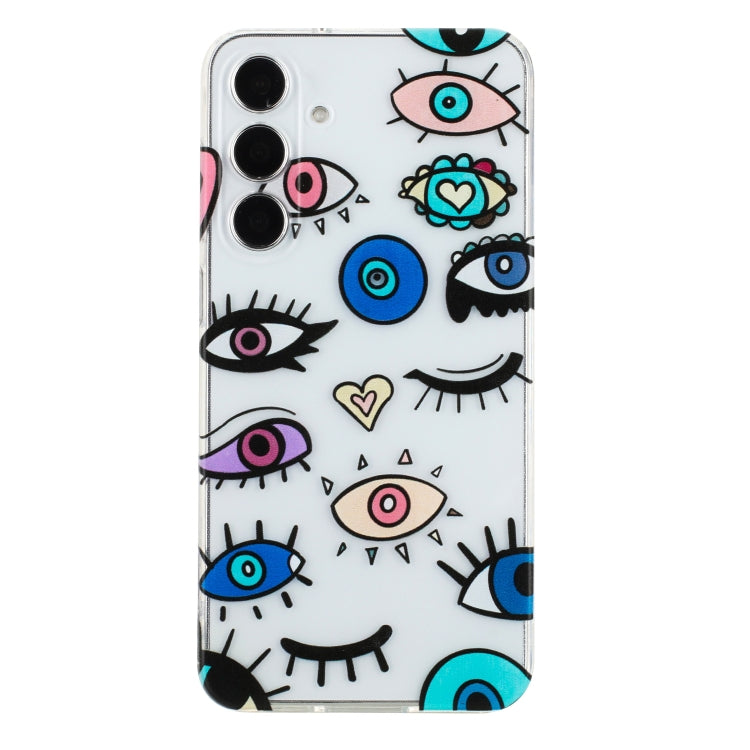 For Samsung Galaxy S23 FE 5G Colorful Painting Pattern TPU Phone Case(Eye Monster) - Galaxy S23 FE 5G Cases by buy2fix | Online Shopping UK | buy2fix