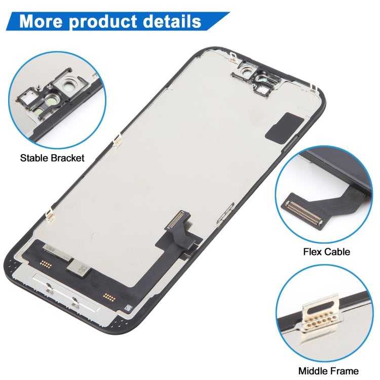 For iPhone 15 HD Incell LCD Screen - LCD Related Parts by buy2fix | Online Shopping UK | buy2fix