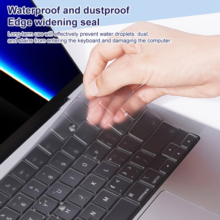 For MacBook Air 13.3 inch 2020 ZGA Contact Invisible TPU Keyboard Protective Film - Keyboard Protector by ZGA | Online Shopping UK | buy2fix