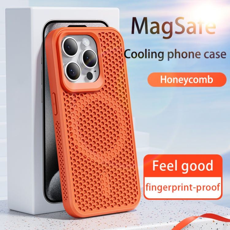 For iPhone 12 Pro Max MagSafe Magnetic Heat Dissipation Phone Case(Grey) - iPhone 12 Pro Max Cases by buy2fix | Online Shopping UK | buy2fix