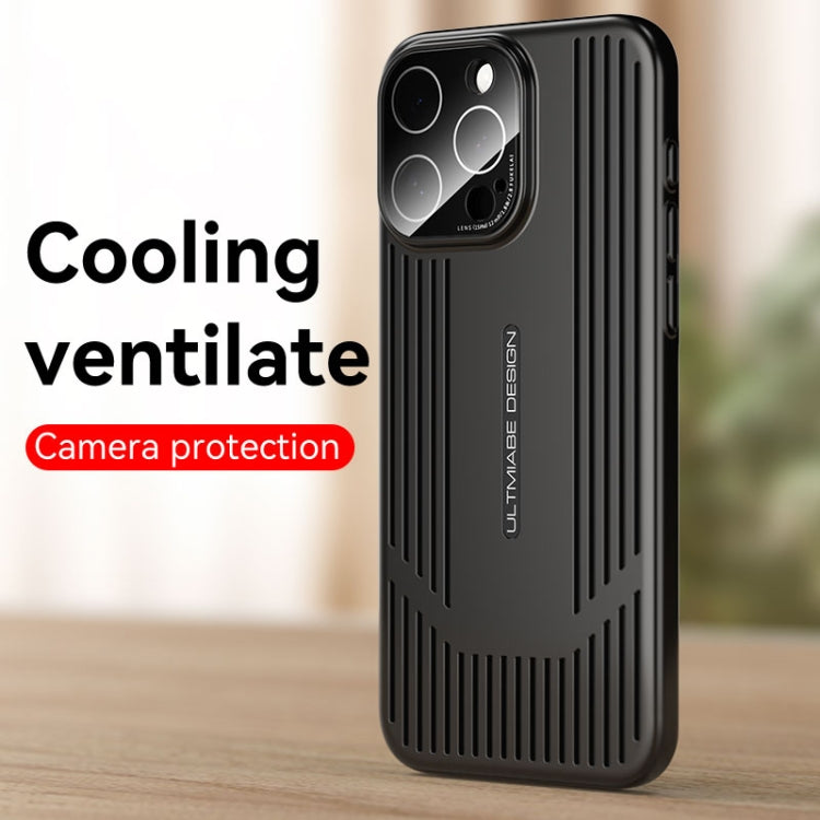 For iPhone 16 Pro Ice Sense Heat Dissipation Electroplating Frosted Phone Case(Light Green) - iPhone 16 Pro Cases by buy2fix | Online Shopping UK | buy2fix