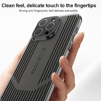 For iPhone 16 Ice Sense Heat Dissipation Electroplating Frosted Phone Case(Silver) - iPhone 16 Cases by buy2fix | Online Shopping UK | buy2fix