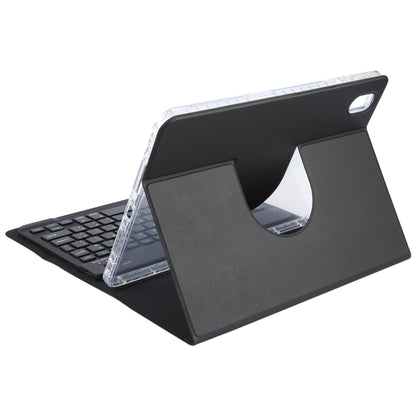 For Huawei MatePad Pro 11 2024 / 2022 Square Button Bluetooth Keyboard Rotatable Holder Leather Case(Black) - Huawei Keyboard by buy2fix | Online Shopping UK | buy2fix