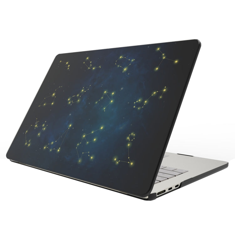 For MacBook Air 13.6 M2 A2681 / M3 A3113 UV Printed Pattern Laptop Frosted Protective Case(DDC-112) - MacBook Air Cases by buy2fix | Online Shopping UK | buy2fix