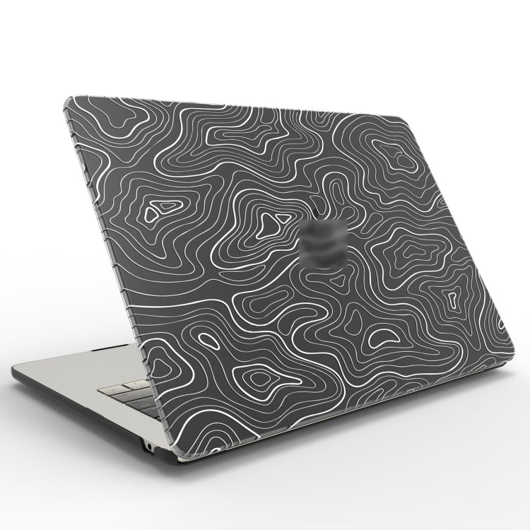 For MacBook Pro 15.4 A1286 UV Printed Pattern Laptop Frosted Protective Case(DDC-1680) - MacBook Pro Cases by buy2fix | Online Shopping UK | buy2fix