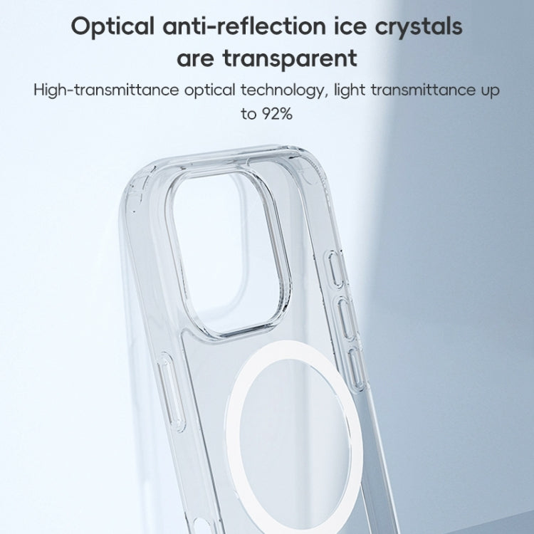 For iPhone 16 Pro ZGA Magsafe Clear PC Hybrid TPU Phone Case(Transparent) - iPhone 16 Pro Cases by ZGA | Online Shopping UK | buy2fix